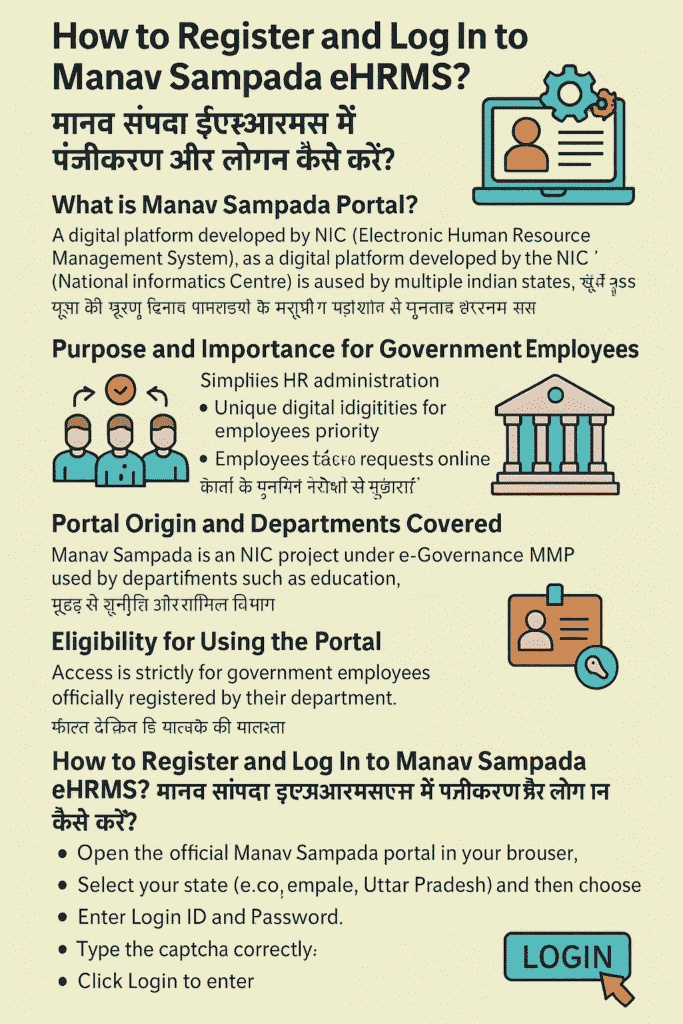 How to Register and Log In to Manav Sampada eHRMS?
