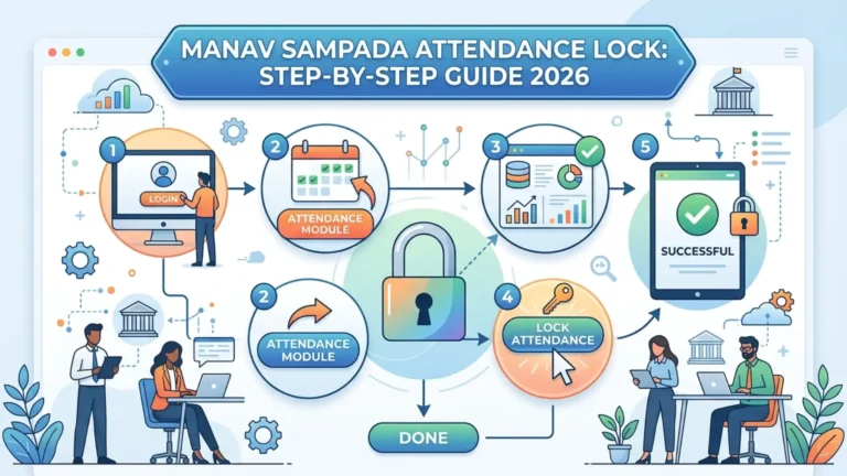 Manav Sampada Attendance Lock: Step-by-Step Guide 2026